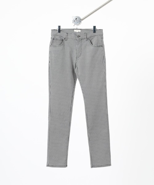 Relation（リレーション）の「総柄チェックスーパーストレッチパンツ（チノパンツ・メンズ・ブラック系その他2/ホワイト系/ブラック系その他3/ネイビー系/ブラック系その他/ブラック系その他4/カモフラージュ・XXL/M/XL/S/L）」の15枚目の写真