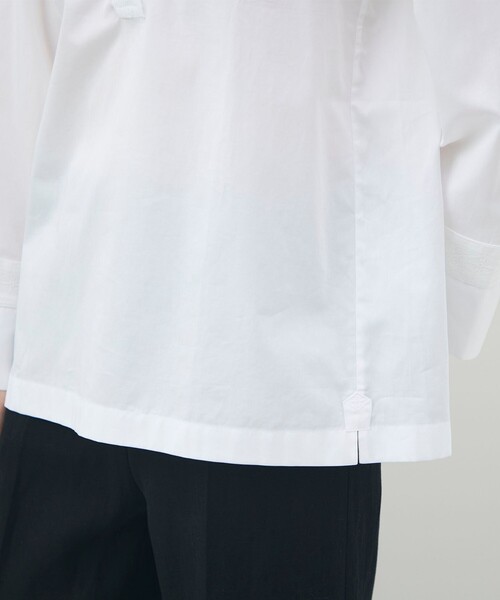 BOURRIENNE ParisX(ブリエンヌパリディス)の「BOURRIENNE POETIQUE シャツ(シャツ/ブラウス・レディース・ホワイト・36)」の9枚目の写真