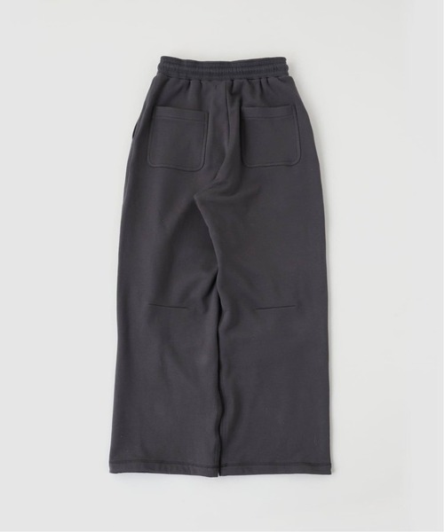 MATSUFUJI（マツフジ）の「【MATSUFUJI/マツフジ】Wide Sweat Pants（スウェットパンツ・メンズ・チャコールグレー/グレー・3/2）」の4枚目の写真