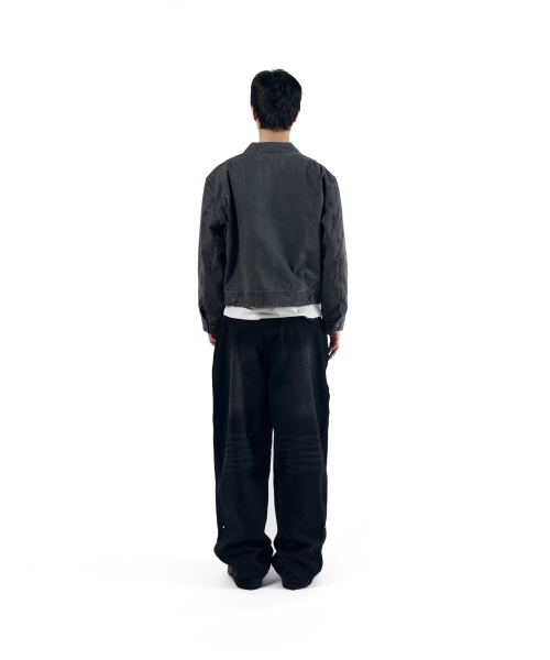 AAKAM(アーカム)の「Steve Double Knee Denim Pants (Black)(デニムパンツ・レディース・その他・1/2)」の16枚目の写真