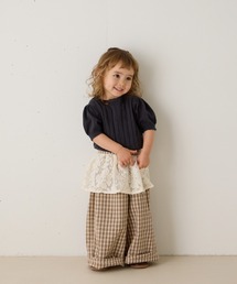 riziere（リジェール）の「レースエプロン付きチェックパンツ（その他パンツ）」