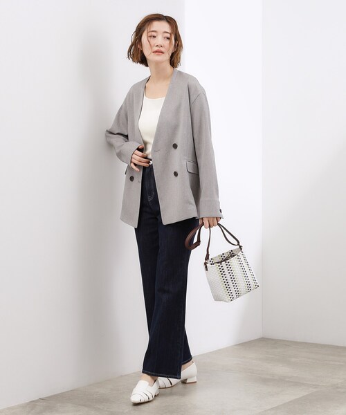 grove(グローブ)の「メルカド巾着ショルダー(ショルダーバッグ・レディース・ブラック/ダークブラウン/レッド系・00)」の12枚目の写真