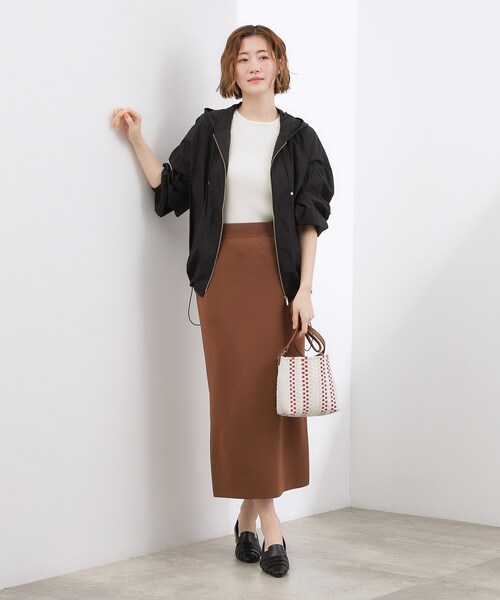 grove(グローブ)の「メルカド巾着ショルダー(ショルダーバッグ・レディース・ブラック/ダークブラウン/レッド系・00)」の15枚目の写真