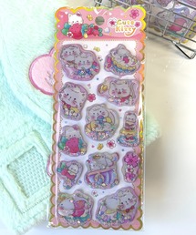 LAC-VERT（ラック・ヴェール）の「ねこモチーフウォーターシール（ステッカー/テープ）」