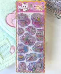 LAC-VERT（ラック・ヴェール）の「ねこモチーフウォーターシール（ステッカー/テープ）」