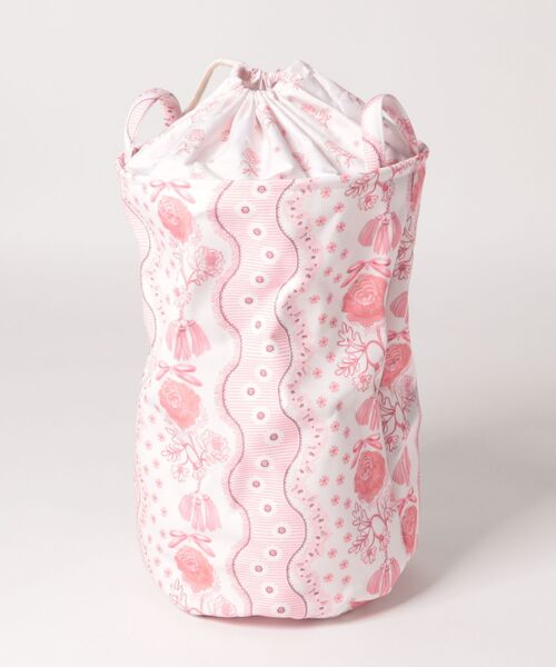 Cath Kidston（キャスキッドソン）の「ランドリーバッグ Spitalfields Silk（ランドリーグッズ・レディース・ピンク・FREE）」の5枚目の写真