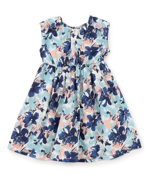 Seraph（セラフ）の「リゾートワンピース（ワンピース・キッズ・ピンク/サックスブルー/ネイビー/オレンジ・80/90/100/110/120/130/140）」の2枚目の写真