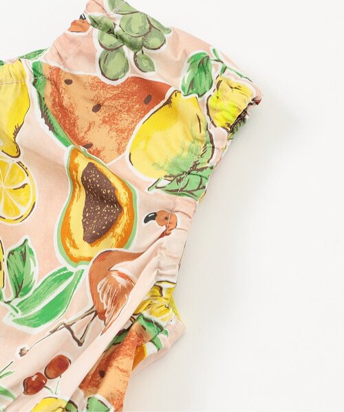 Seraph（セラフ）の「リゾートワンピース（ワンピース・キッズ・ピンク/サックスブルー/ネイビー/オレンジ・80/90/100/110/120/130/140）」の7枚目の写真