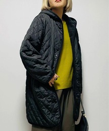 リバーシブルキルト×ボアコート