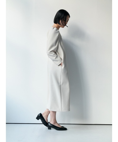 Brown&Street(ブラウンアンドストリート)の「【Refine】パフスリーブワンピース(ワンピース・レディース・ブラック/ナチュラル・FREE/L~LL)」の13枚目の写真