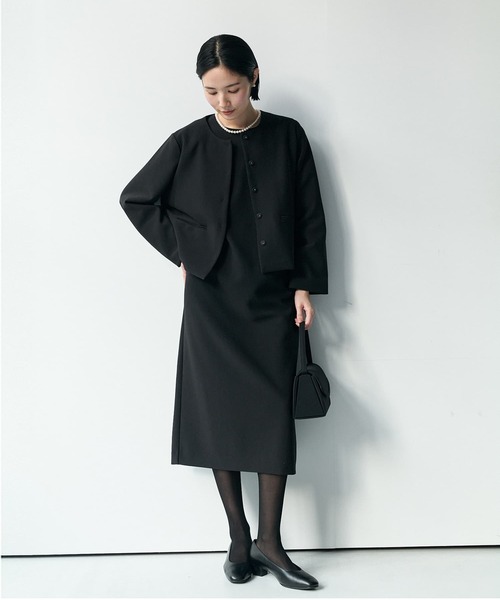 Brown&Street(ブラウンアンドストリート)の「【Refine】パフスリーブワンピース(ワンピース・レディース・ブラック/ナチュラル・FREE/L~LL)」の22枚目の写真