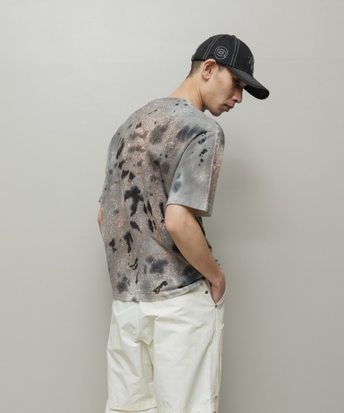 BAL(バル)の「LOGO TIE DYE TEE by YUKIDYE(Tシャツ/カットソー・メンズ・グレー・3/2/1)」の9枚目の写真