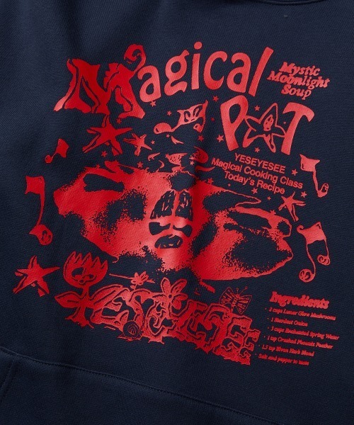 YESEYESEE(イエスアイシー)の「Y.E.S Magical Hoodie(パーカー・メンズ・マスタード/ネイビー/チャコール・XL/L/M/S)」の15枚目の写真