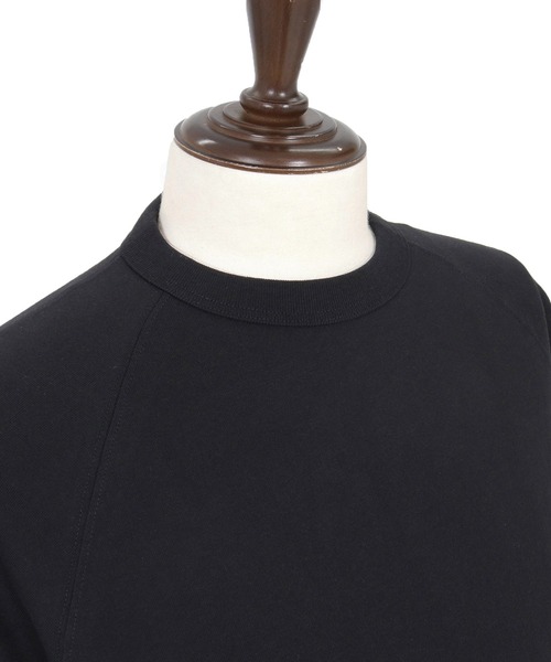No Rain No Rainbow（ノーレインノーレインボー）の「mt10387-half sleeve T-shirt ラグランスリーブカットソー(NR26S-26)（Tシャツ/カットソー・メンズ・ストーン/ホワイト/ブラック・L/XL/M/S）」の10枚目の写真