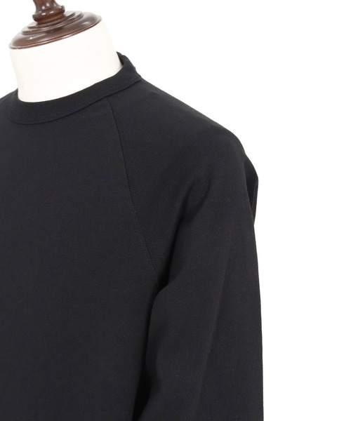 No Rain No Rainbow（ノーレインノーレインボー）の「mt10387-half sleeve T-shirt ラグランスリーブカットソー(NR26S-26)（Tシャツ/カットソー・メンズ・ストーン/ホワイト/ブラック・L/XL/M/S）」の11枚目の写真