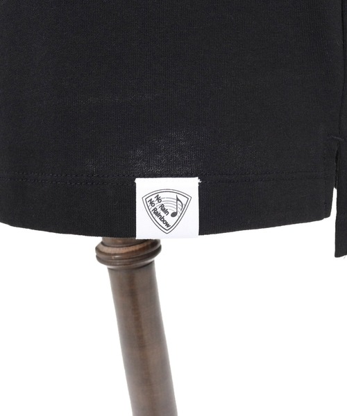 No Rain No Rainbow（ノーレインノーレインボー）の「mt10387-half sleeve T-shirt ラグランスリーブカットソー(NR26S-26)（Tシャツ/カットソー・メンズ・ストーン/ホワイト/ブラック・L/XL/M/S）」の14枚目の写真