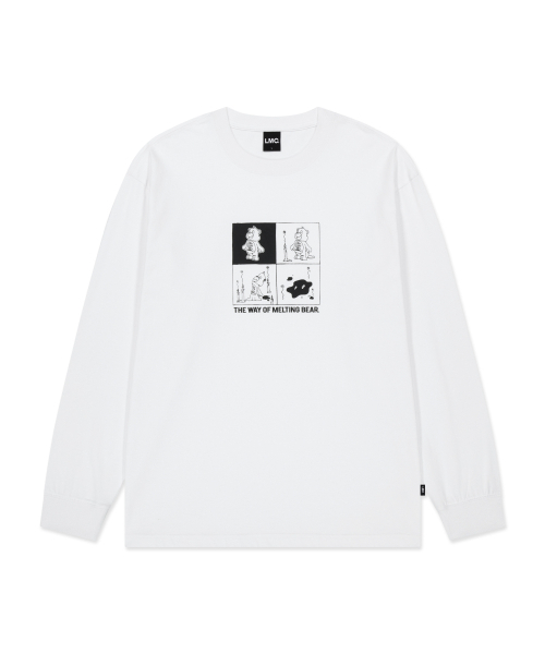 LMCの「MELTING BEAR LONG SLV TEE white(Tシャツ/カットソー・レディース・その他・LARGE/MEDIUM/X-LARGE/SMALL)」の1枚目の写真