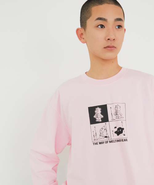 LMCの「MELTING BEAR LONG SLV TEE white(Tシャツ/カットソー・レディース・その他・LARGE/MEDIUM/X-LARGE/SMALL)」の5枚目の写真