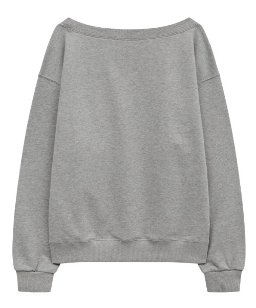 Midnight Move(ミッドナイトムーブ)の「A'GEM/9 × .kom 『MIDNIGHT MOVE/ミッドナイトムーブ』 eyelet mtm /アイレットスウェットシャツ(スウェット・レディース・ブラック/グレー・FREE)」の17枚目の写真