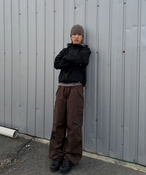 XERO（ゼロ）の「パラシュートカーゴオーバーストリングパンツ[ブラウン]（その他パンツ・レディース・その他・LARGE/MEDIUM）」の8枚目の写真