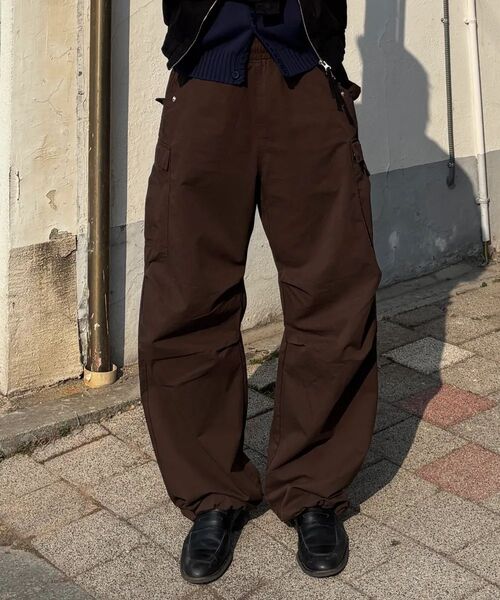 XERO（ゼロ）の「パラシュートカーゴオーバーストリングパンツ[ブラウン]（その他パンツ・レディース・その他・LARGE/MEDIUM）」の13枚目の写真