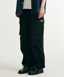 RAYFIKERS（レイフィカース）の「ナイロンワイドカーゴパラシュートパンツBLACK (MP2PU369-076)（スウェットパンツ）」
