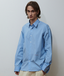 Beyond Closet（-）の「[COLLECTION LINE] ファインコットンロゴシャツブルー（シャツ/ブラウス）」