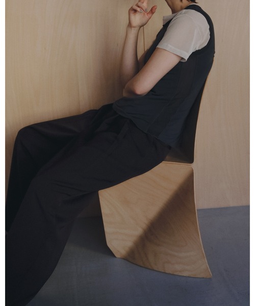anuke（アンヌーク）の「Twill Satin Pants（その他パンツ・レディース・ベージュ/ブラック/ブラウン・38inch/36inch）」の19枚目の写真