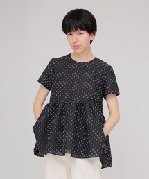 新品未使用　TSURU by mariko oikawa　ドット　ブラウス TSURU by Mariko Oikawa - tsuru♥︎ドットブラウスの通販 by coco's