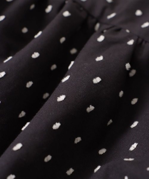 TSURU by Mariko Oikawa(ツルバイマリコオイカワ)の「TSURU by Mariko Oikawa / Maple(ドット柄ハーフスリーブブラウス BL-1264682)(シャツ/ブラウス・レディース・ブラック・36)」の14枚目の写真