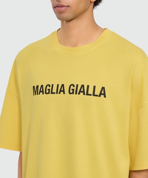 MSGM(エムエスジーエム)の「【NEW】MAGLIA GIALLA プリントTシャツ(Tシャツ/カットソー・メンズ・イエロー・L/S/XL/M)」の5枚目の写真