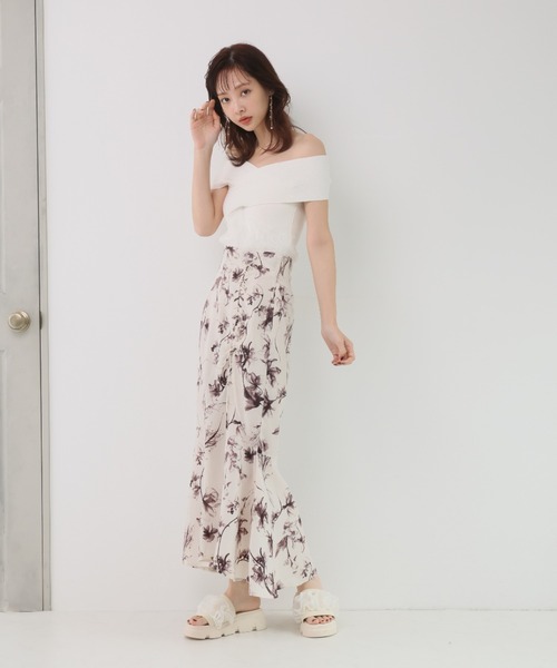VIVIAN（ヴィヴィアン）の「シアーフリル厚底サンダル（サンダル・レディース・ブラック/アイボリー・S/M/L/LL）」の11枚目の写真