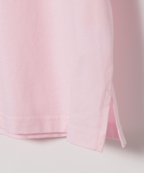 GLOBAL WORK(グローバルワーク)の「ヘビロッTモチーフ半袖T/T/659141(Tシャツ/カットソー・キッズ・ホワイト系その他2/ベビーピンク・120cm/100cm/110cm)」の8枚目の写真