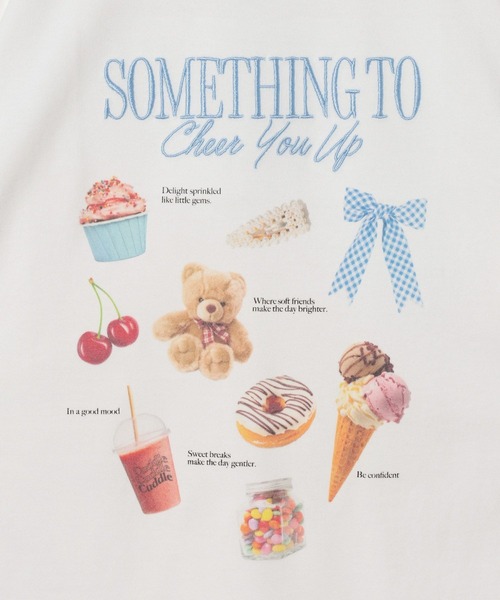 GLOBAL WORK(グローバルワーク)の「ヘビロッTモチーフ半袖T/T/659141(Tシャツ/カットソー・キッズ・ホワイト系その他2/ベビーピンク・120cm/100cm/110cm)」の10枚目の写真
