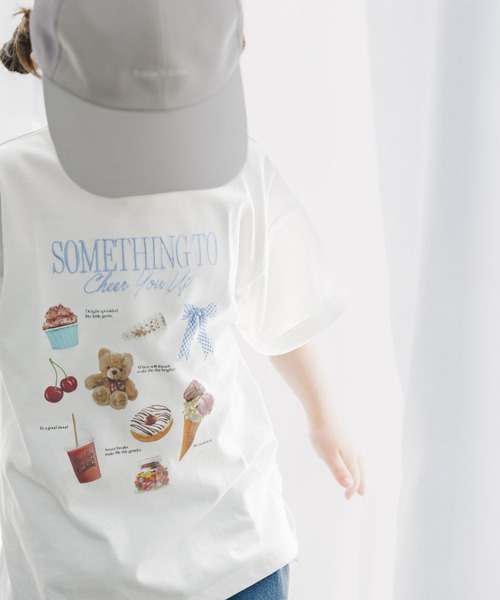 GLOBAL WORK(グローバルワーク)の「ヘビロッTモチーフ半袖T/T/659141(Tシャツ/カットソー・キッズ・ホワイト系その他2/ベビーピンク・120cm/100cm/110cm)」の19枚目の写真