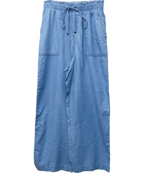 libelle more（リベル モア）の「とろみテンセルデニムベイカーパンツ／イージーパンツ（その他パンツ・レディース・ライトブルー/ブルー/ネイビー・L/M）」の9枚目の写真