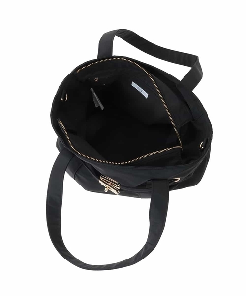 a.v.v（アーヴェヴェ）の「【A4サイズ対応】ナイロンビットトート（トートバッグ・レディース・ブラウン/ブラック・38）」の11枚目の写真