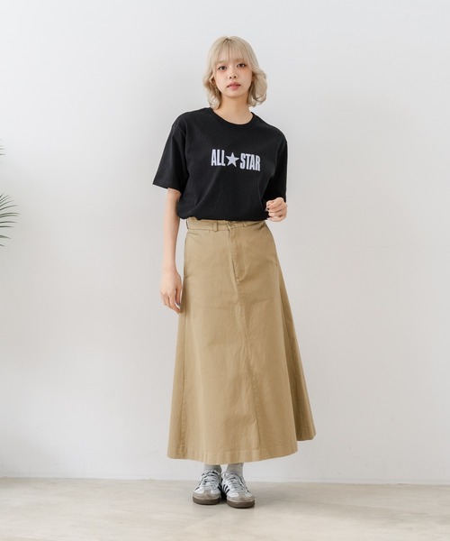 CONVERSE(コンバース)の「【CONVERSE/コンバース】【ヴィンテージ風立体ロゴ】オールスター フロッキーTシャツ 綿100% 古着MIX(Tシャツ/カットソー・レディース・ネイビー/ホワイト/ブラック・LARGE/MEDIUM)」の19枚目の写真