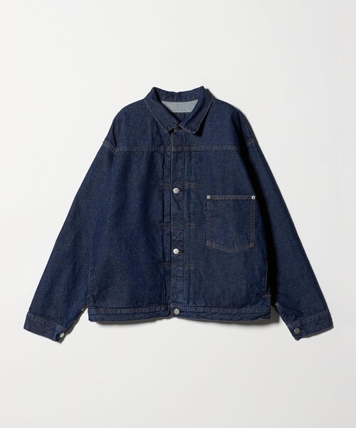 UNITED ARROWS & SONS(ユナイテッドアローズアンドサンズ)の「<UNITED ARROWS & SONS> DENIM TRUCKER 26SS/デニムジャケット(デニムジャケット・メンズ・ブラック/コバルトブルー・M/S/L/XL)」の20枚目の写真