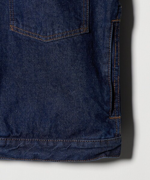 UNITED ARROWS & SONS(ユナイテッドアローズアンドサンズ)の「<UNITED ARROWS & SONS> DENIM TRUCKER 26SS/デニムジャケット(デニムジャケット・メンズ・ブラック/コバルトブルー・M/S/L/XL)」の16枚目の写真