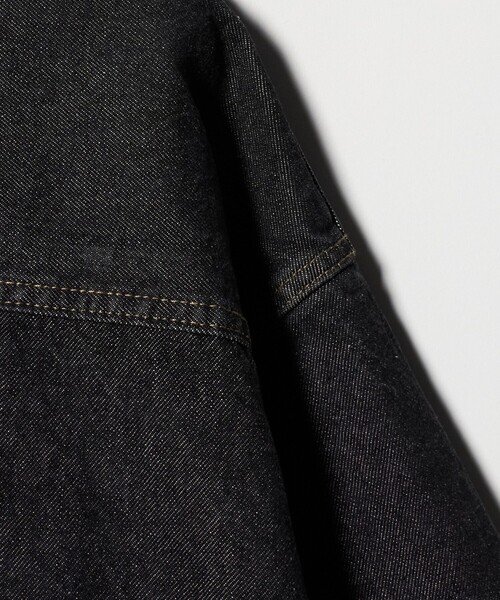 UNITED ARROWS & SONS(ユナイテッドアローズアンドサンズ)の「<UNITED ARROWS & SONS> DENIM TRUCKER 26SS/デニムジャケット(デニムジャケット・メンズ・ブラック/コバルトブルー・M/S/L/XL)」の7枚目の写真