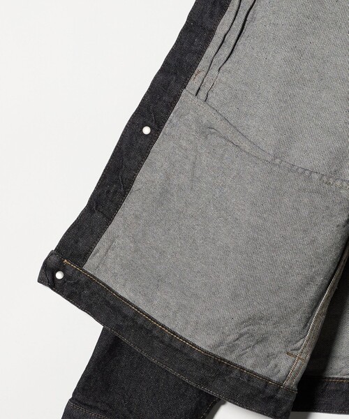 UNITED ARROWS & SONS(ユナイテッドアローズアンドサンズ)の「<UNITED ARROWS & SONS> DENIM TRUCKER 26SS/デニムジャケット(デニムジャケット・メンズ・ブラック/コバルトブルー・M/S/L/XL)」の6枚目の写真