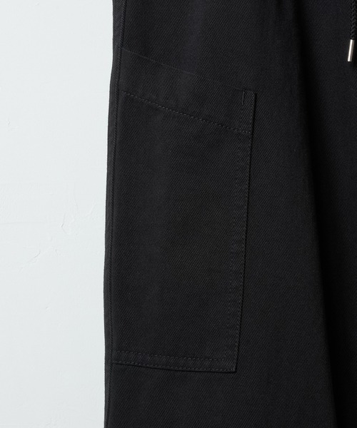 NUMBER (N)INE（ナンバーナイン）の「C/R/L TWILL STRAIGHT UTILITY PANTS / コットン レーヨン リネン ツイル ストレート ミリタリー ユーティリティー パンツ（その他パンツ・メンズ・オリーブ/ブラック・3/2/4）」の7枚目の写真
