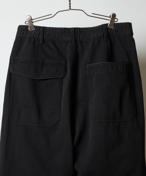 NUMBER (N)INE（ナンバーナイン）の「C/R/L TWILL STRAIGHT UTILITY PANTS / コットン レーヨン リネン ツイル ストレート ミリタリー ユーティリティー パンツ（その他パンツ・メンズ・オリーブ/ブラック・3/2/4）」の10枚目の写真