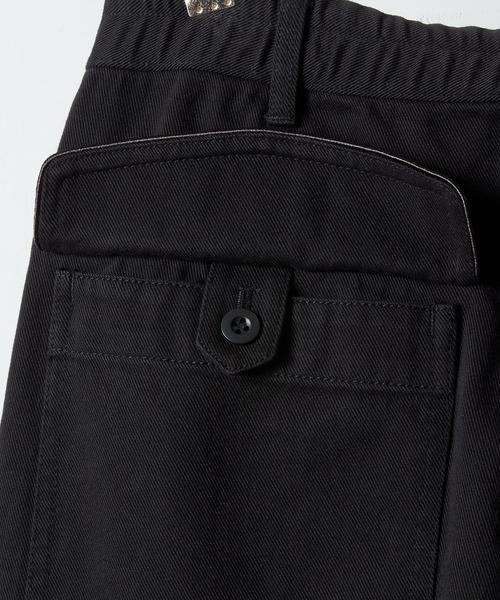 NUMBER (N)INE（ナンバーナイン）の「C/R/L TWILL STRAIGHT UTILITY PANTS / コットン レーヨン リネン ツイル ストレート ミリタリー ユーティリティー パンツ（その他パンツ・メンズ・オリーブ/ブラック・3/2/4）」の12枚目の写真