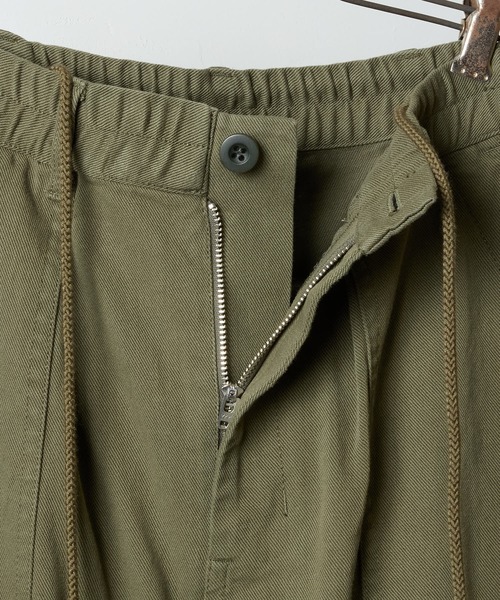 NUMBER (N)INE（ナンバーナイン）の「C/R/L TWILL STRAIGHT UTILITY PANTS / コットン レーヨン リネン ツイル ストレート ミリタリー ユーティリティー パンツ（その他パンツ・メンズ・オリーブ/ブラック・3/2/4）」の16枚目の写真