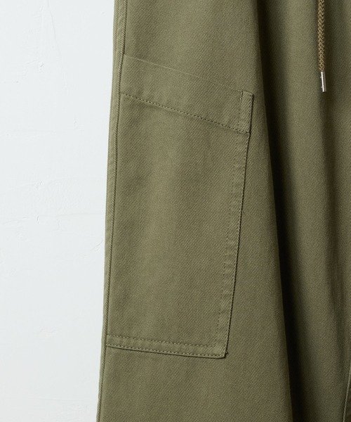 NUMBER (N)INE（ナンバーナイン）の「C/R/L TWILL STRAIGHT UTILITY PANTS / コットン レーヨン リネン ツイル ストレート ミリタリー ユーティリティー パンツ（その他パンツ・メンズ・オリーブ/ブラック・3/2/4）」の18枚目の写真