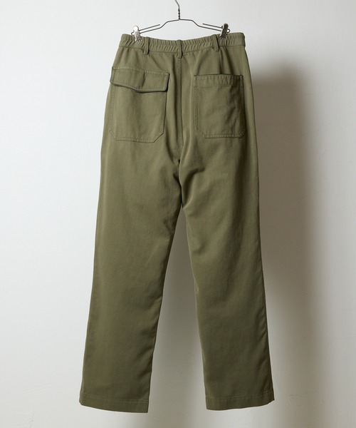 NUMBER (N)INE（ナンバーナイン）の「C/R/L TWILL STRAIGHT UTILITY PANTS / コットン レーヨン リネン ツイル ストレート ミリタリー ユーティリティー パンツ（その他パンツ・メンズ・オリーブ/ブラック・3/2/4）」の20枚目の写真
