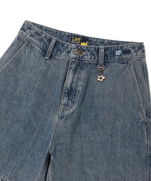 Wacky WiLLy（ワッキーウィリー）の「[ワキウィリー x Lee] ウィメンズデニムショーツインディゴ（その他パンツ・レディース・その他・SMALL/MEDIUM）」の4枚目の写真
