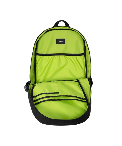 HUF(ハフ)の「MISSION BACKPACK(バックパック/リュック・メンズ・ブラック・O/S)」の3枚目の写真